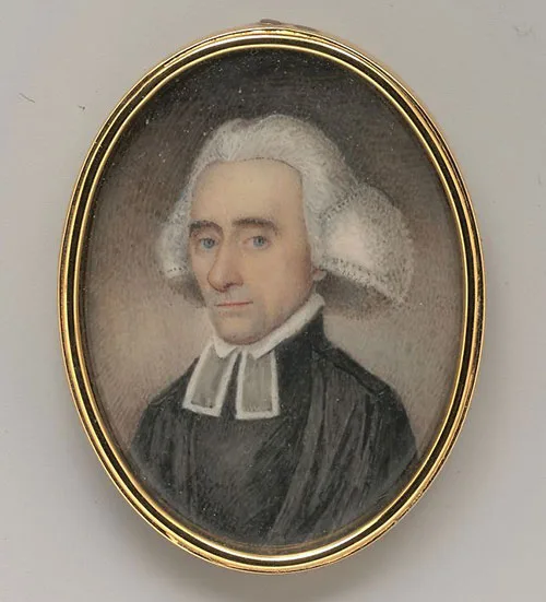 Portrait miniature of The Reverend Dr. Ezra Stiles, 1770