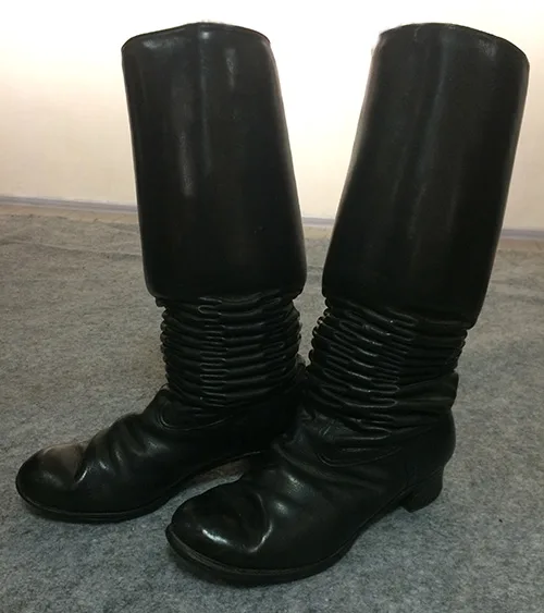 traditional boots from Ukraine, the late 19th – early 20th century