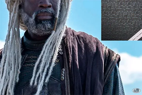 Movie costume of Corlys Velaryon from House of the Dragon, prequel to Game of Thrones