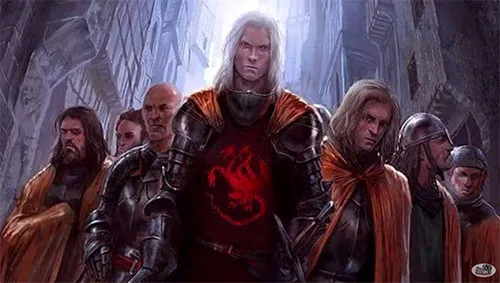 Daemon Targaryen from House of the Dragon, prequel to Game of Thrones