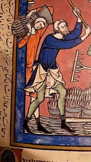Movie costumes of The Green Knight