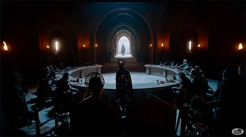 Movie costumes of The Green Knight