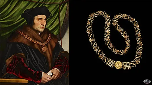 chain or livery of Sir Thomas More