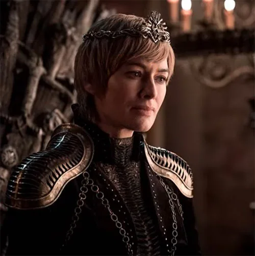 Movie costume of Otto Hightower from House of the Dragon, prequel to Game of Thrones