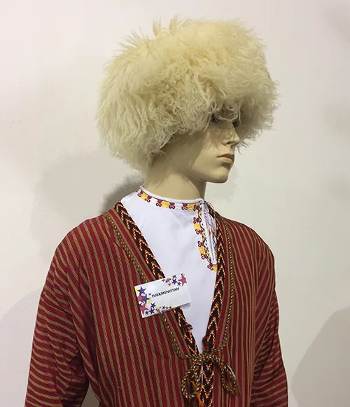 Turkmen national clothing