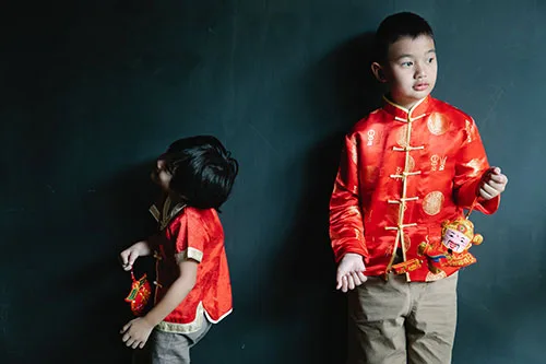 Kid folk outfits around the world
