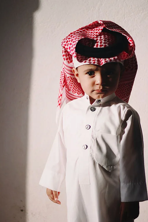 Kid folk outfits around the world