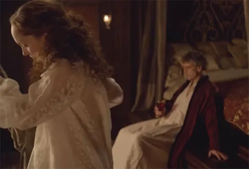 Inaccuracies in show costume underwear of The Borgias series