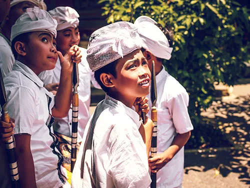 Kid folk outfits around the world
