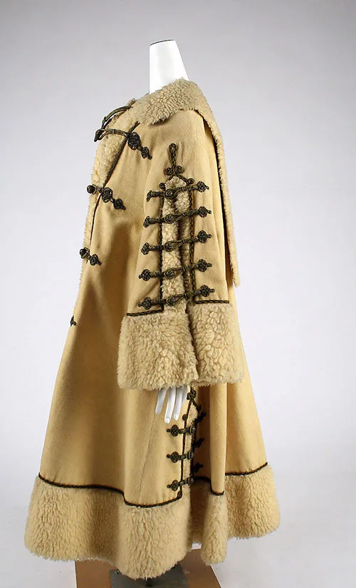 British winter coat, about 1863