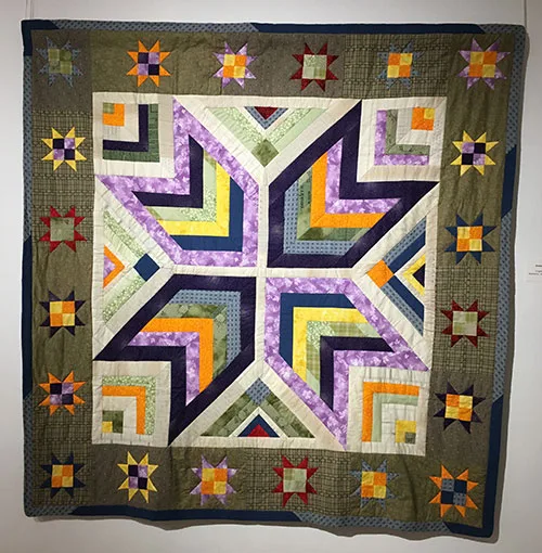 Modern patchwork art can be perfect for meditations