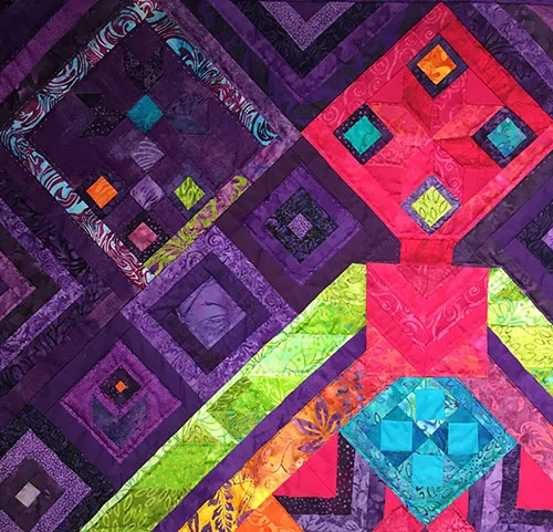Modern Ukrainian patchwork art