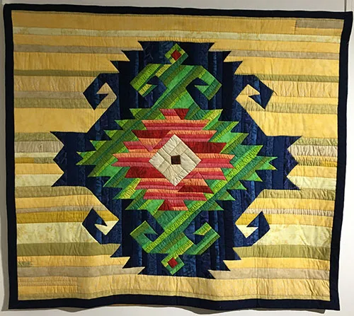 Modern Ukrainian patchwork art