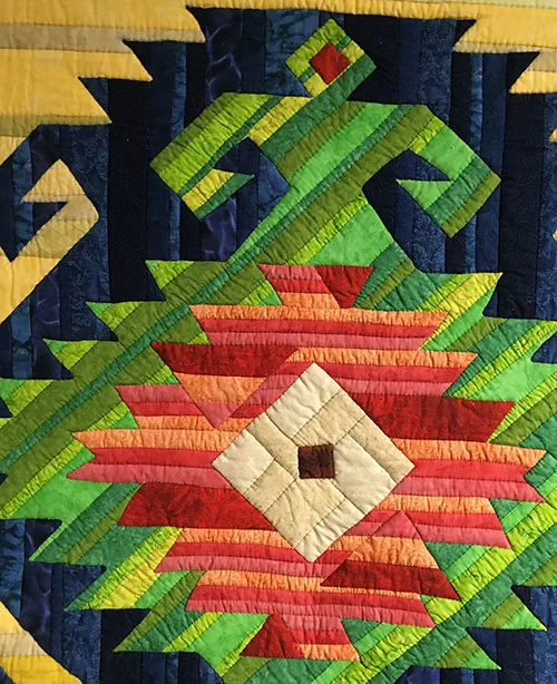 Modern Ukrainian patchwork art