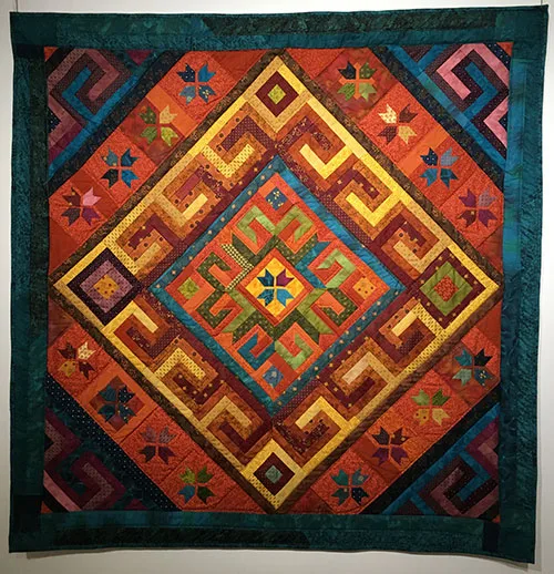 Modern Ukrainian patchwork art