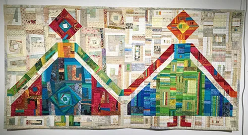 Modern Ukrainian patchwork art