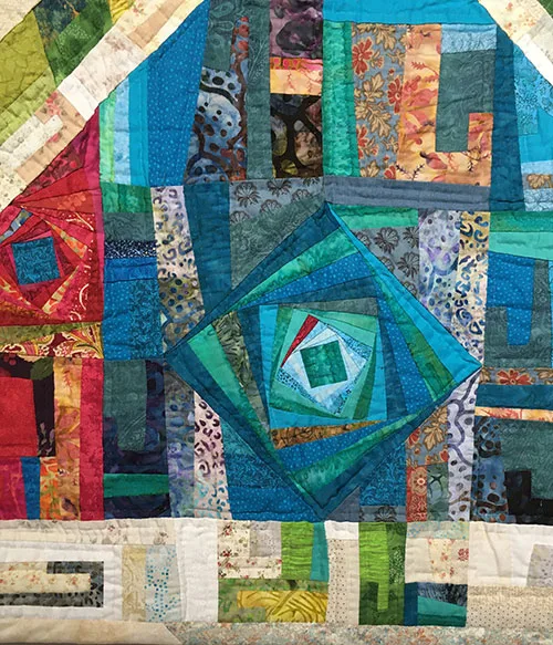 Modern Ukrainian patchwork art