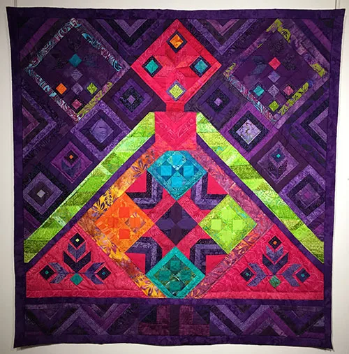 Modern Ukrainian patchwork art