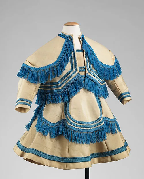 Cute boy’s ensemble from America, 1869