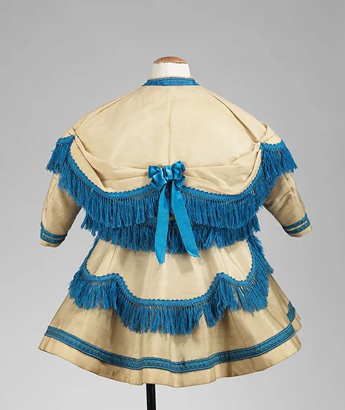 Cute boy’s ensemble from America, 1869