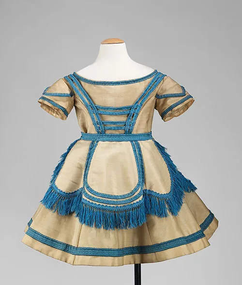 Cute boy’s ensemble from America, 1869