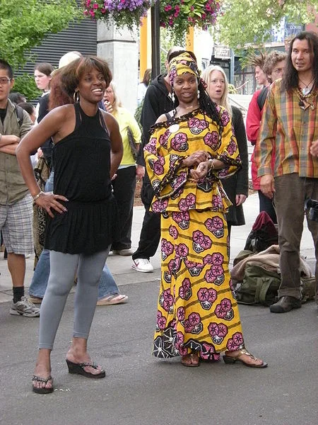 Women of Congo are real fashionistas in their liputa outfits