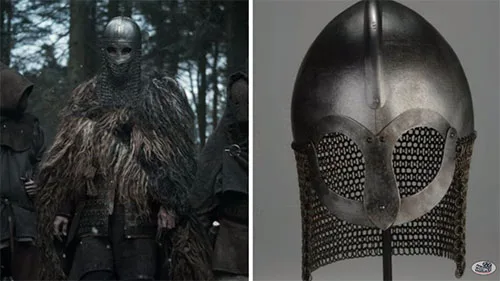 Viking movie costumes in The Northman
