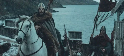 Viking movie costumes in The Northman