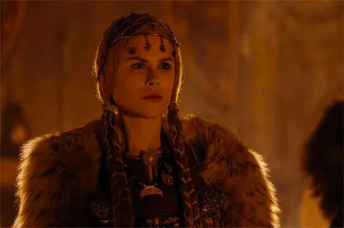 Viking movie costumes in The Northman
