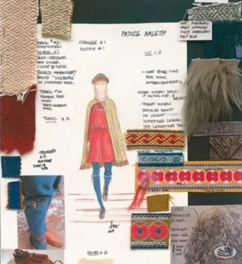 Viking movie costumes in The Northman