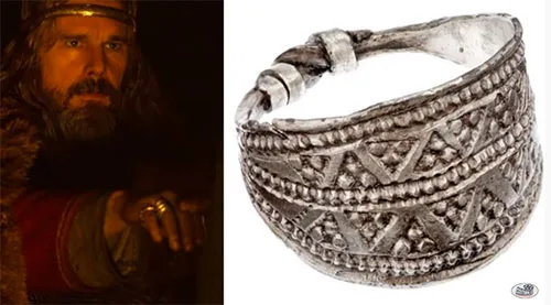 Viking movie costumes in The Northman