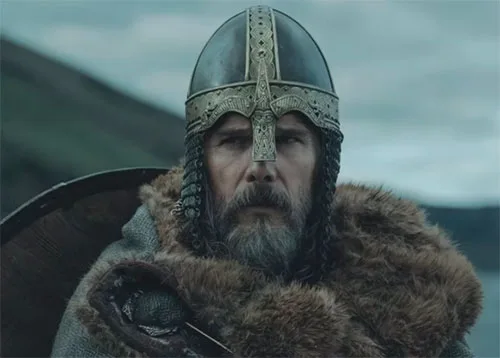 Viking movie costumes in The Northman