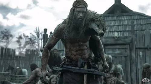 Viking movie costumes in The Northman