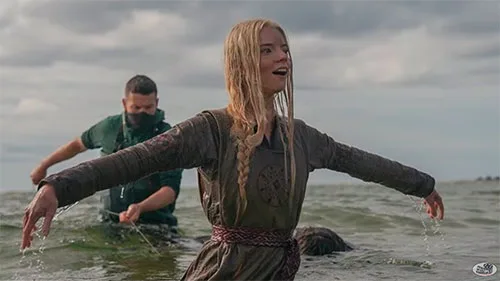 Viking movie costumes in The Northman
