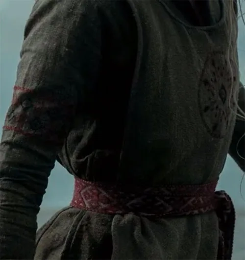 Viking movie costumes in The Northman