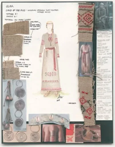 Viking movie costumes in The Northman
