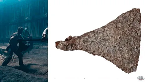 Viking movie costumes in The Northman