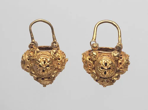 basket earrings, Byzantine, the 10th-11th century