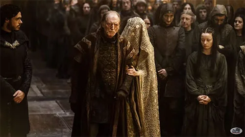 GOT Red Wedding show costumes