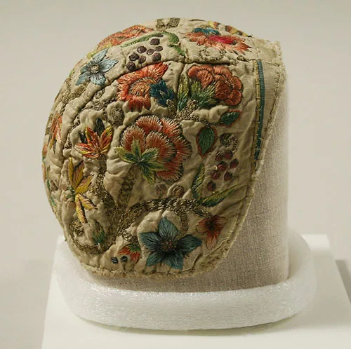Caps of German women were highly decorative in the 18th-19th century