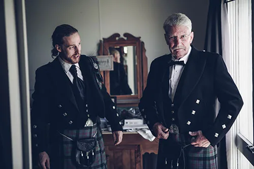 Male traditional costume of Scotland
