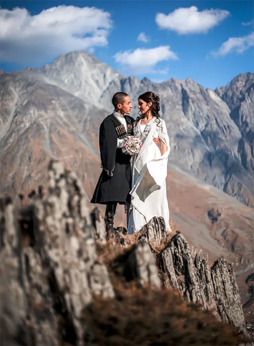 Traditional wedding attire in different countries