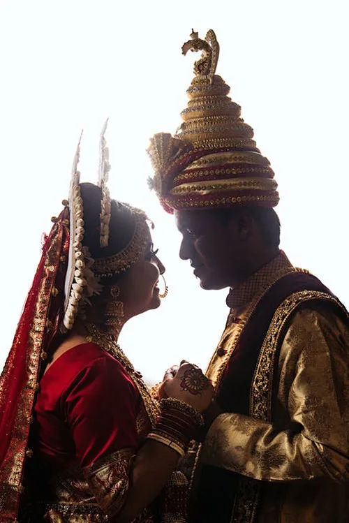 Traditional wedding attire in different countries