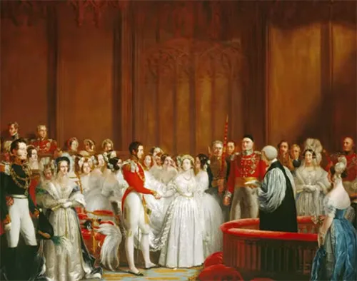 Renaissance wedding fashion