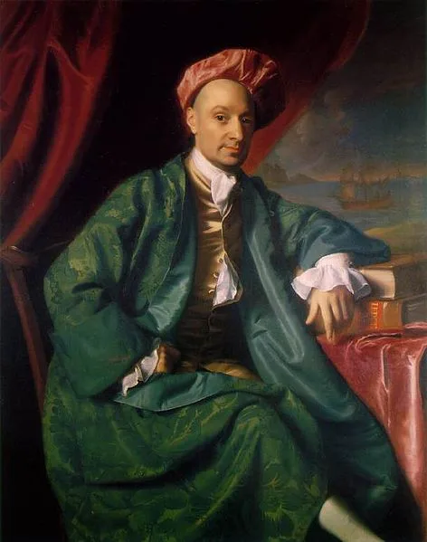 Banyan or robe de chambre – favorite informal wear of 18th-century gentlemen