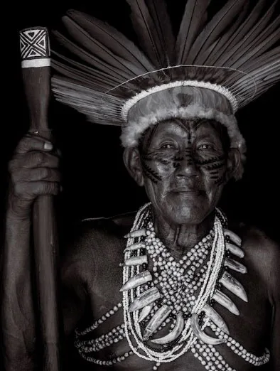 Tribal clothing and tattoos around the world