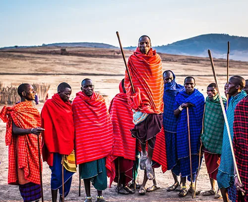 Tribal clothing and tattoos around the world