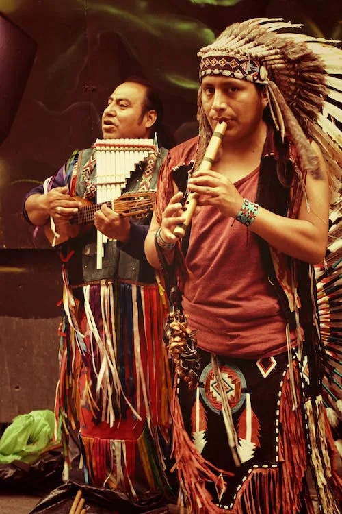 Tribal clothing and tattoos around the world