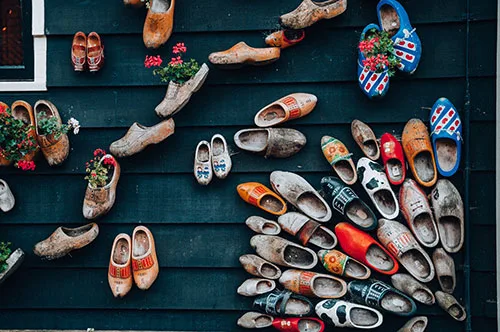 Dutch clogs footwear