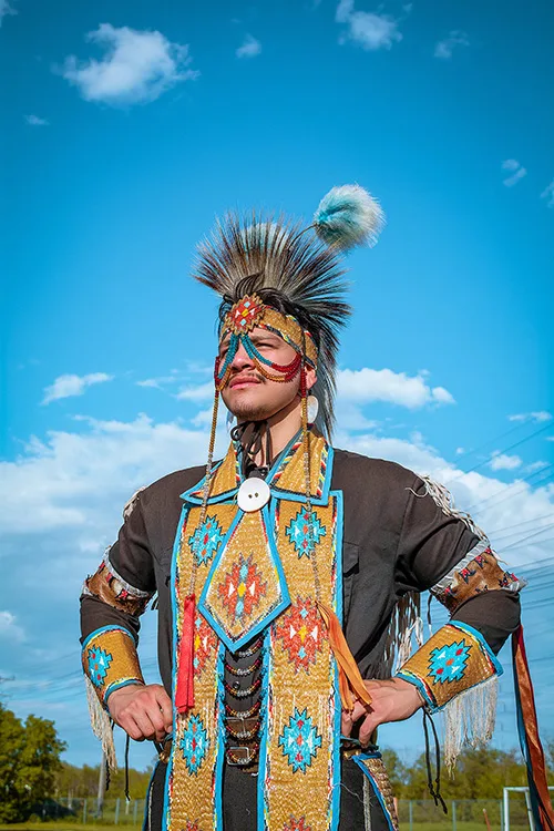 Modern Native American folk costumes can be masterpieces